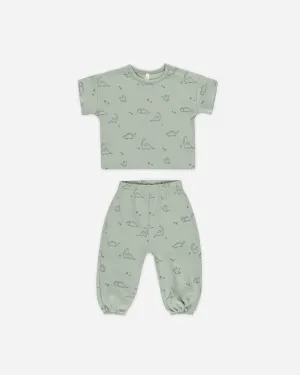Jersey Dino Pant Set