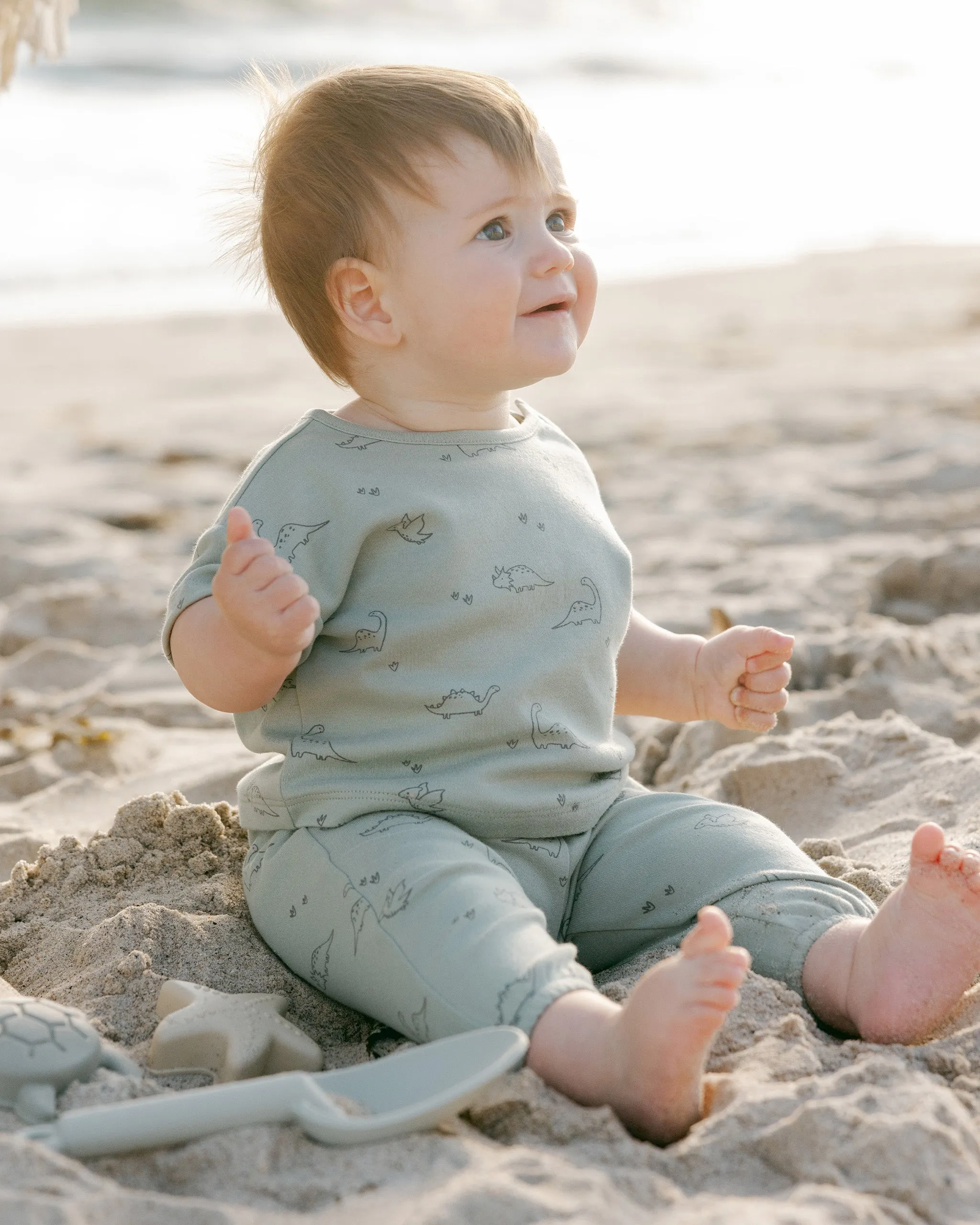 Jersey Dino Pant Set