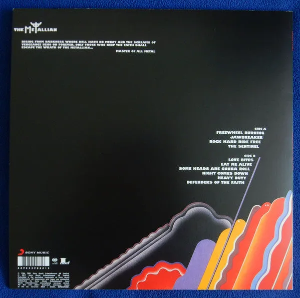 Judas Priest - Defenders Of The Faith 180G Vinyl LP Record