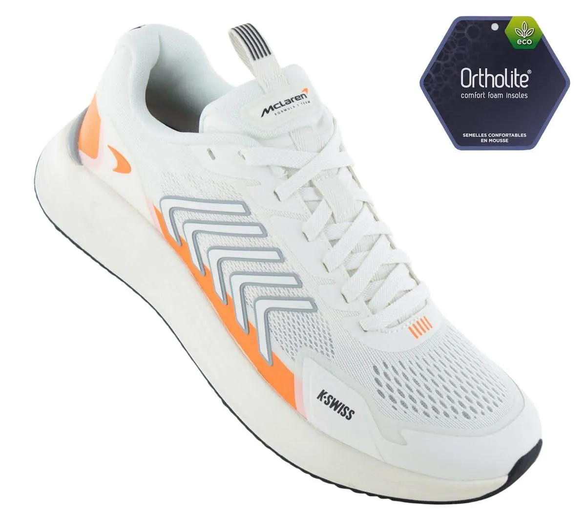 K-Swiss x McLaren - Aero Active - Herren Sneakers Motorsport Schuhe Weiß 04317-183-M