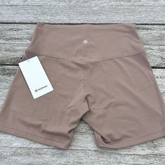 Lululemon Align High-Rise Short 6&quot; TAUPETASTIC size 4 NWT