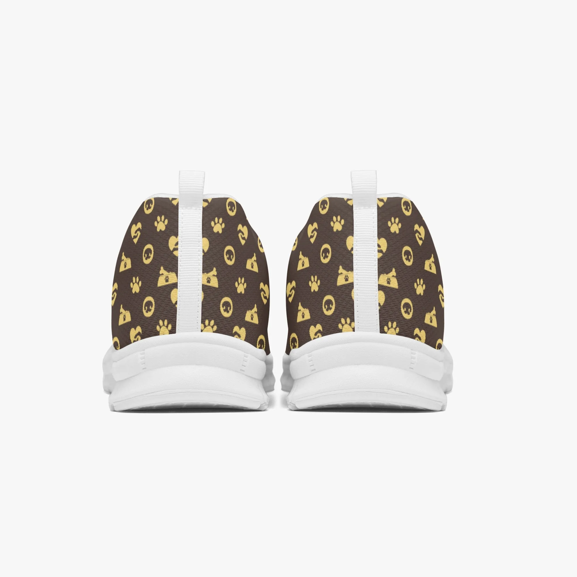 Luxury Paw Print Sneakers for Men Women, Running Shoes For Dog Lovers