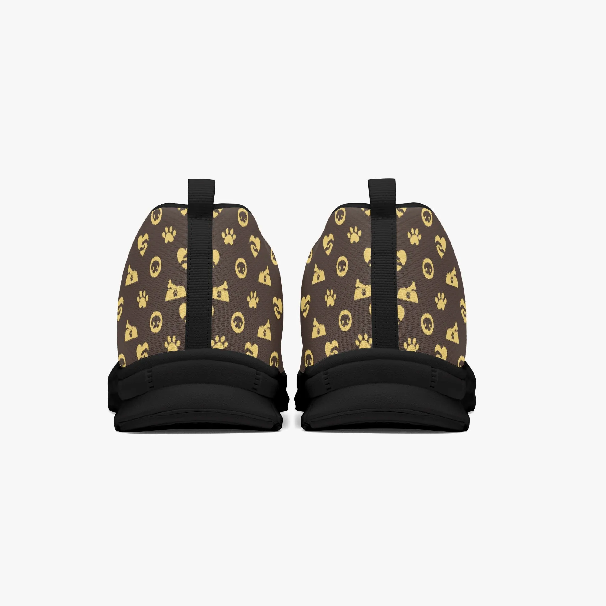 Luxury Paw Print Sneakers for Men Women, Running Shoes For Dog Lovers