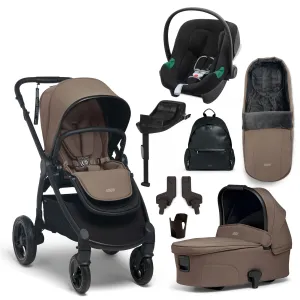 Mamas & Papas Ocarro 8 Piece Cybex Travel System - Café