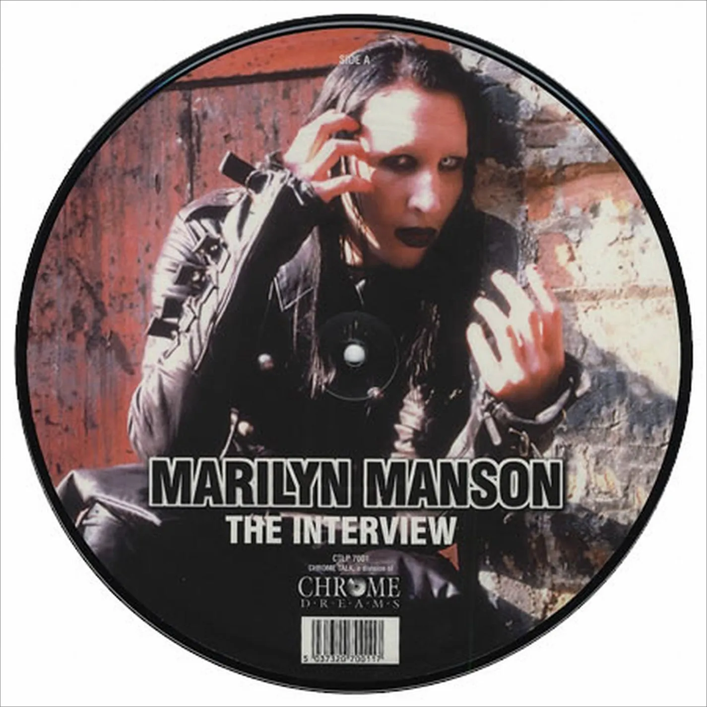 Marilyn Manson - The Interview 10" Picture Disc Vinyl LP Record **Unofficial Release**
