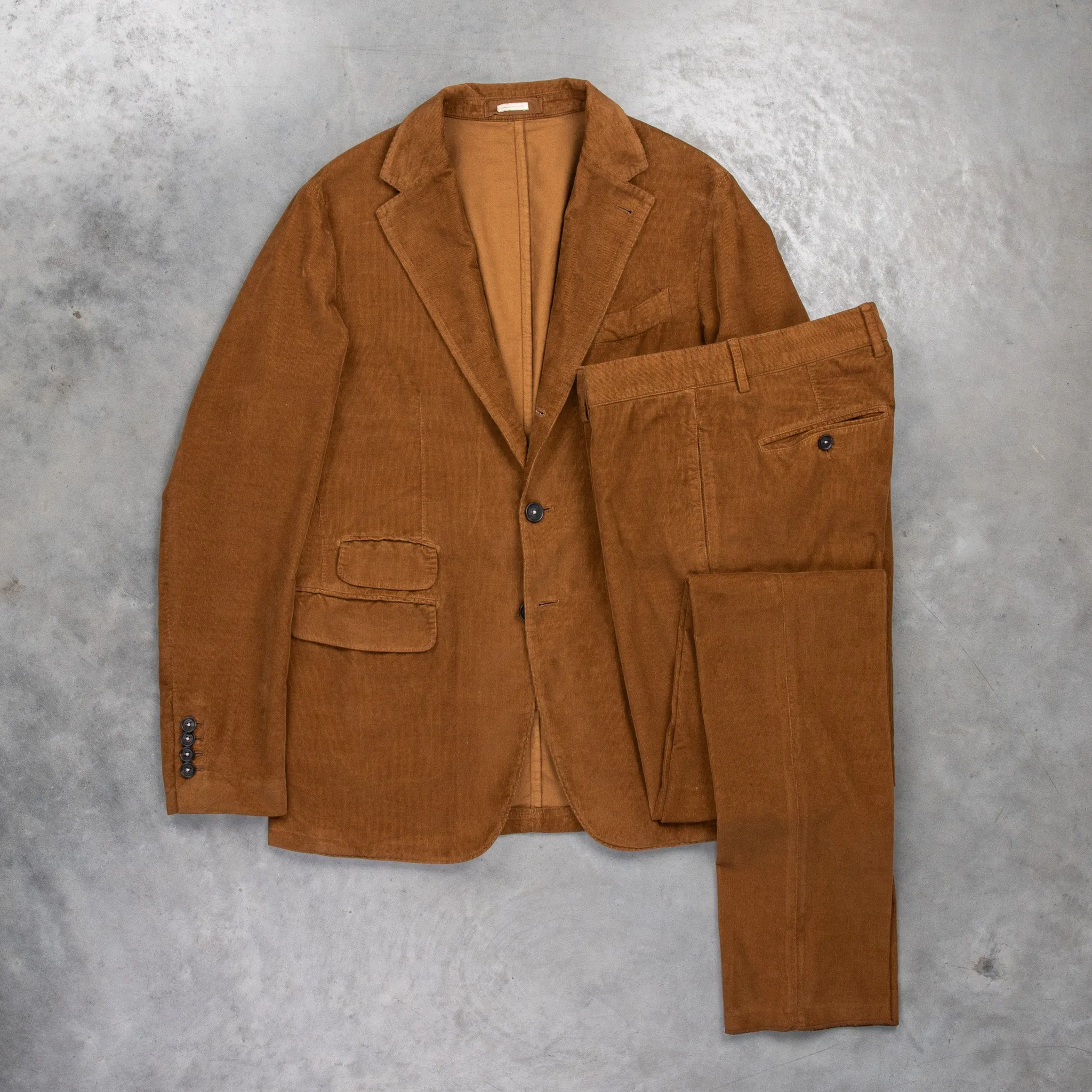 Massimo Alba Sloop Suit Cocco