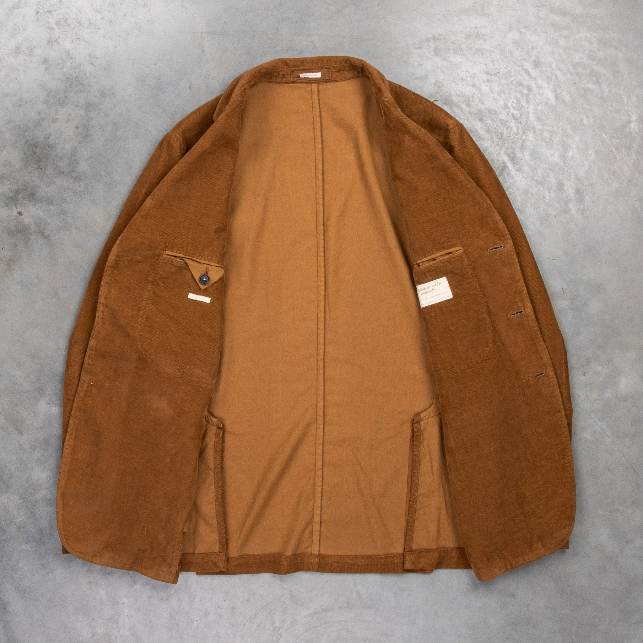 Massimo Alba Sloop Suit Cocco