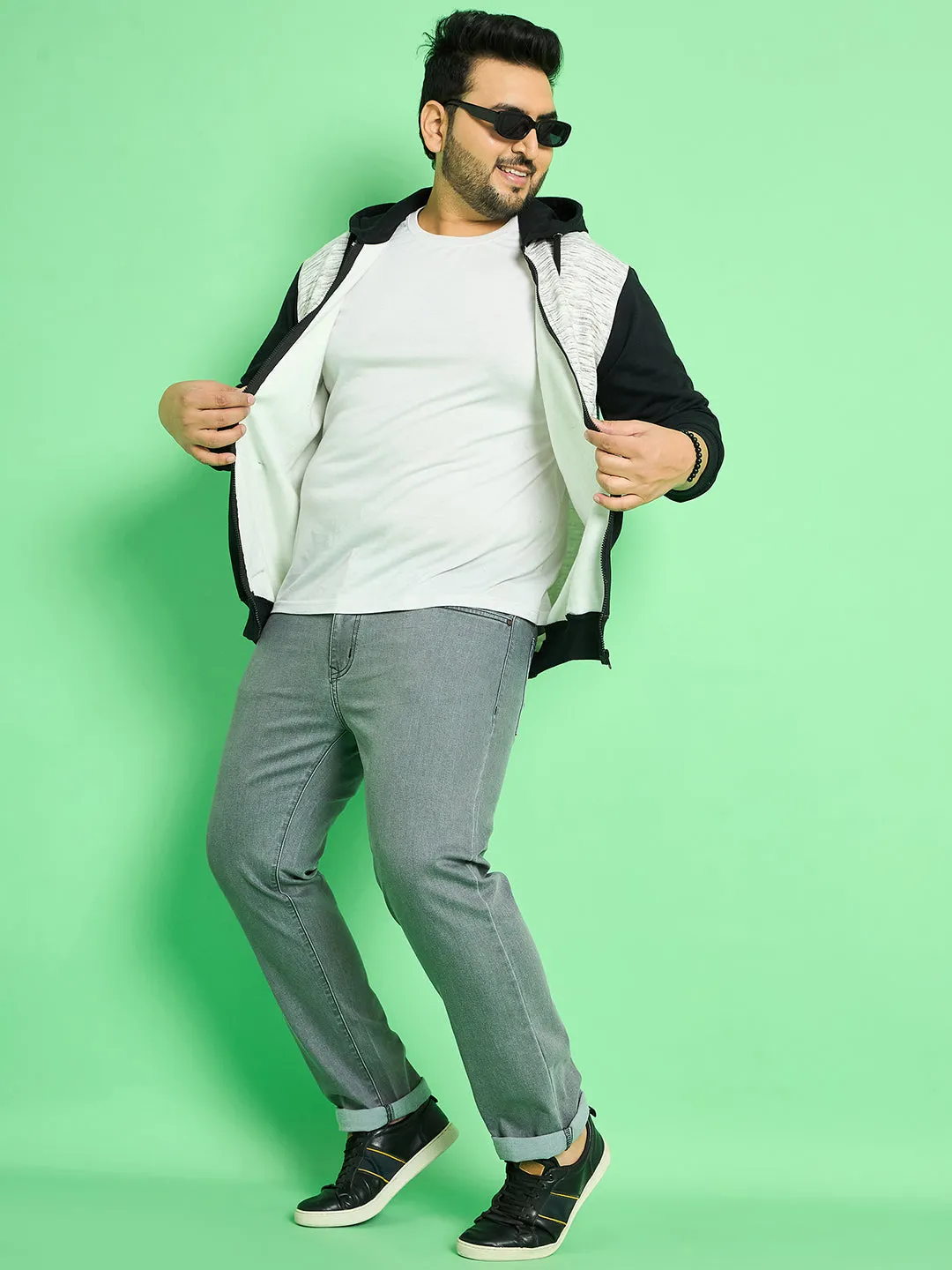 Men Plus Size Cade Solid Jeans