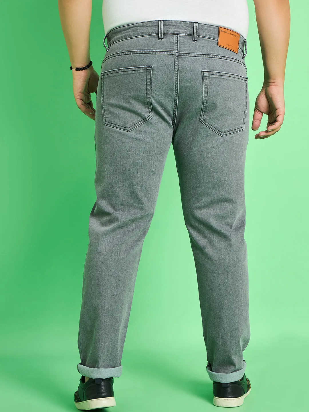 Men Plus Size Cade Solid Jeans