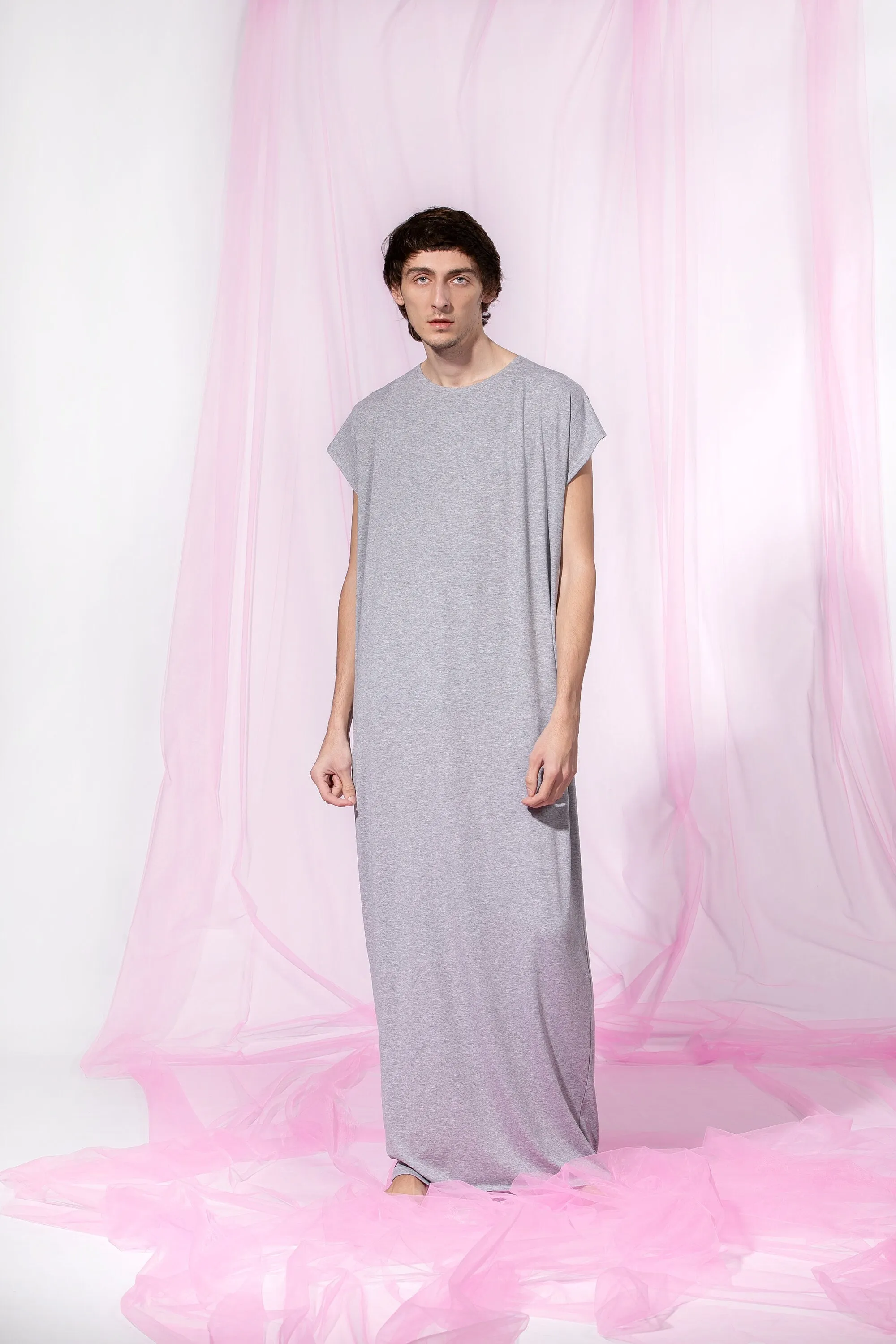 Men Shirt Dress