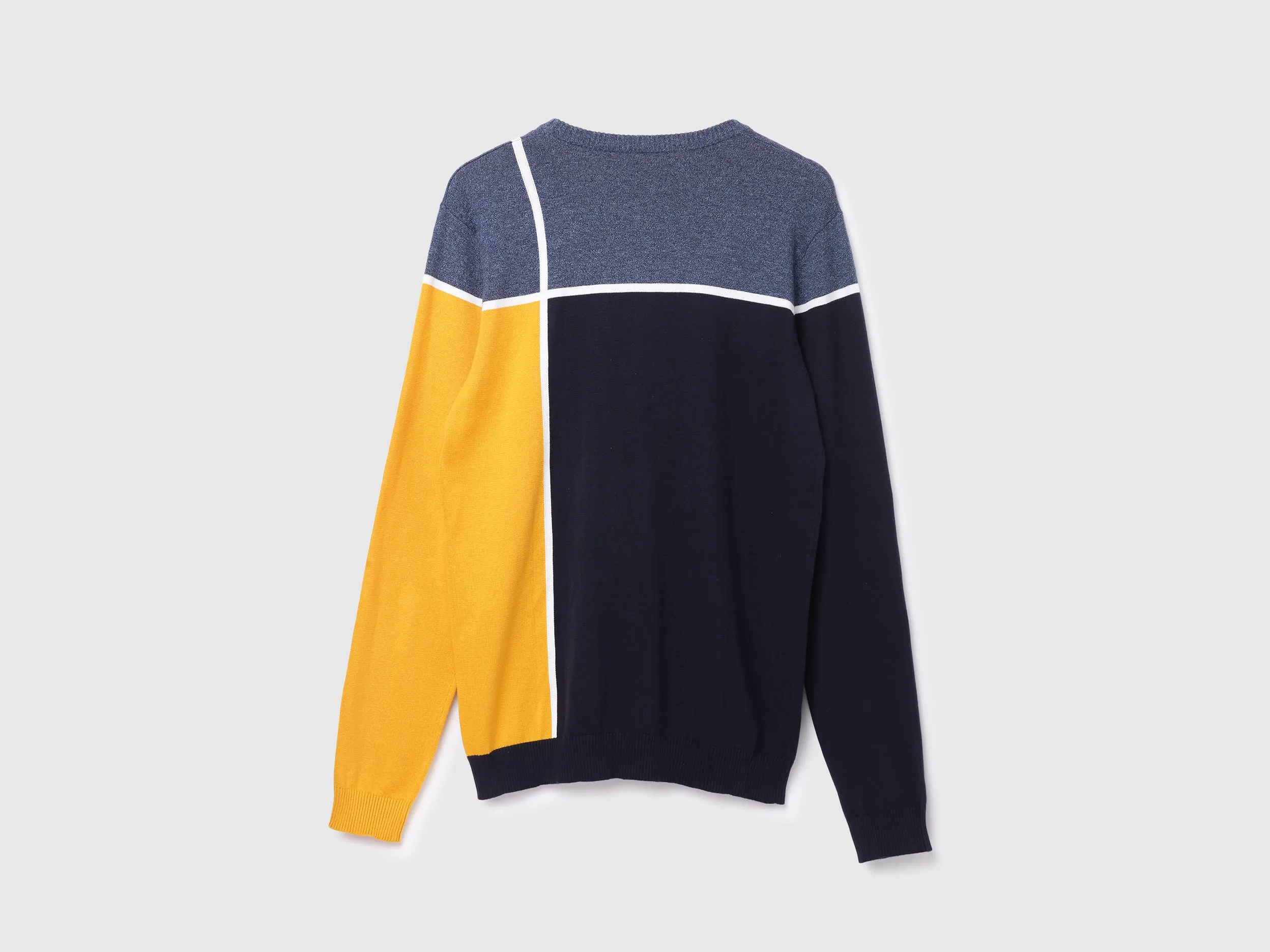 Mens Colourblocked Sweater