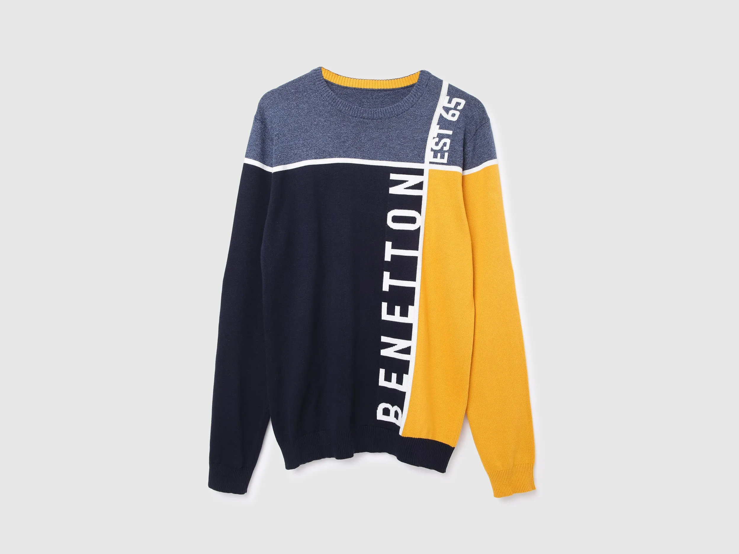 Mens Colourblocked Sweater