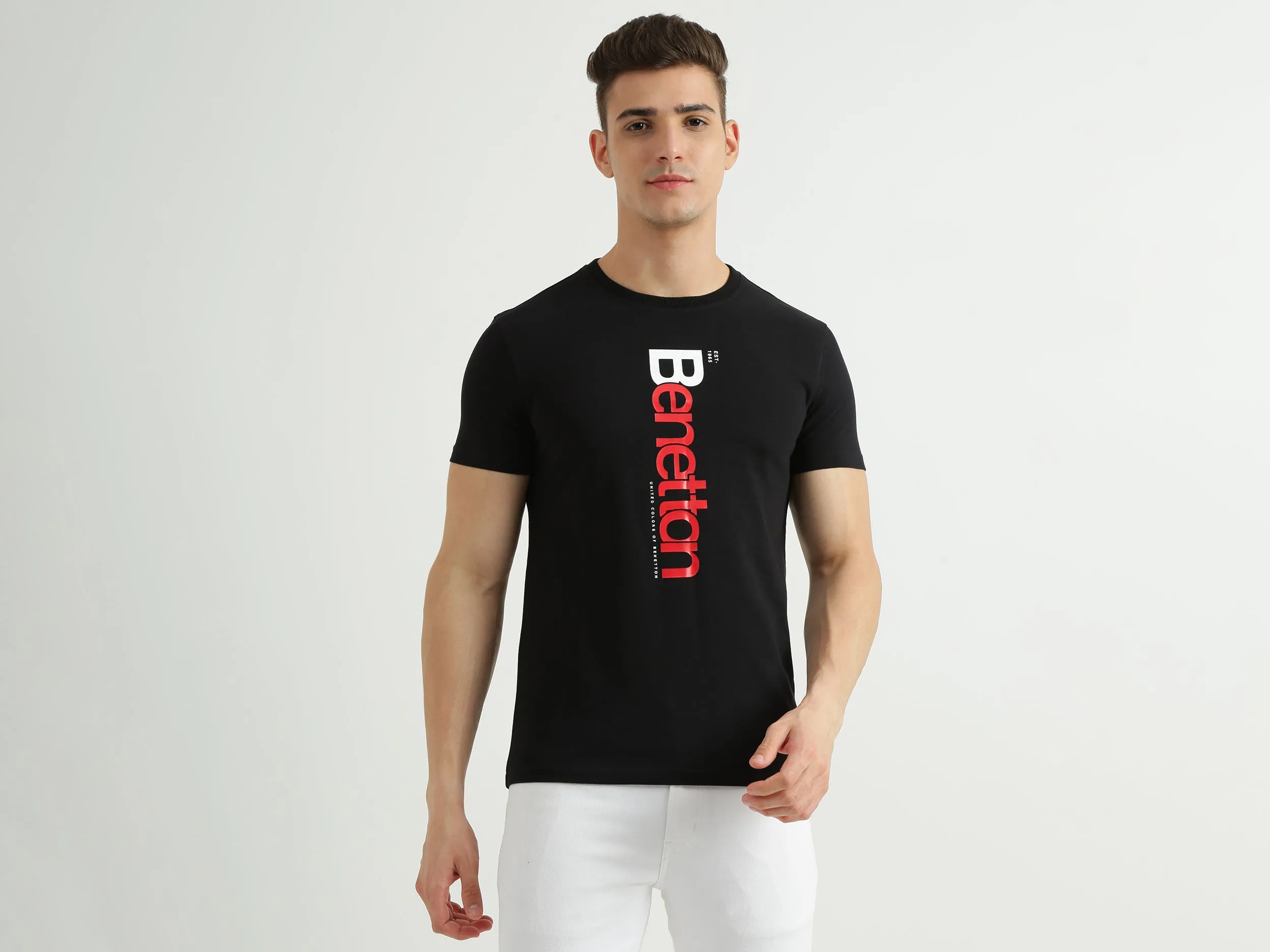 Mens Short Sleeve Printed T-Shirt