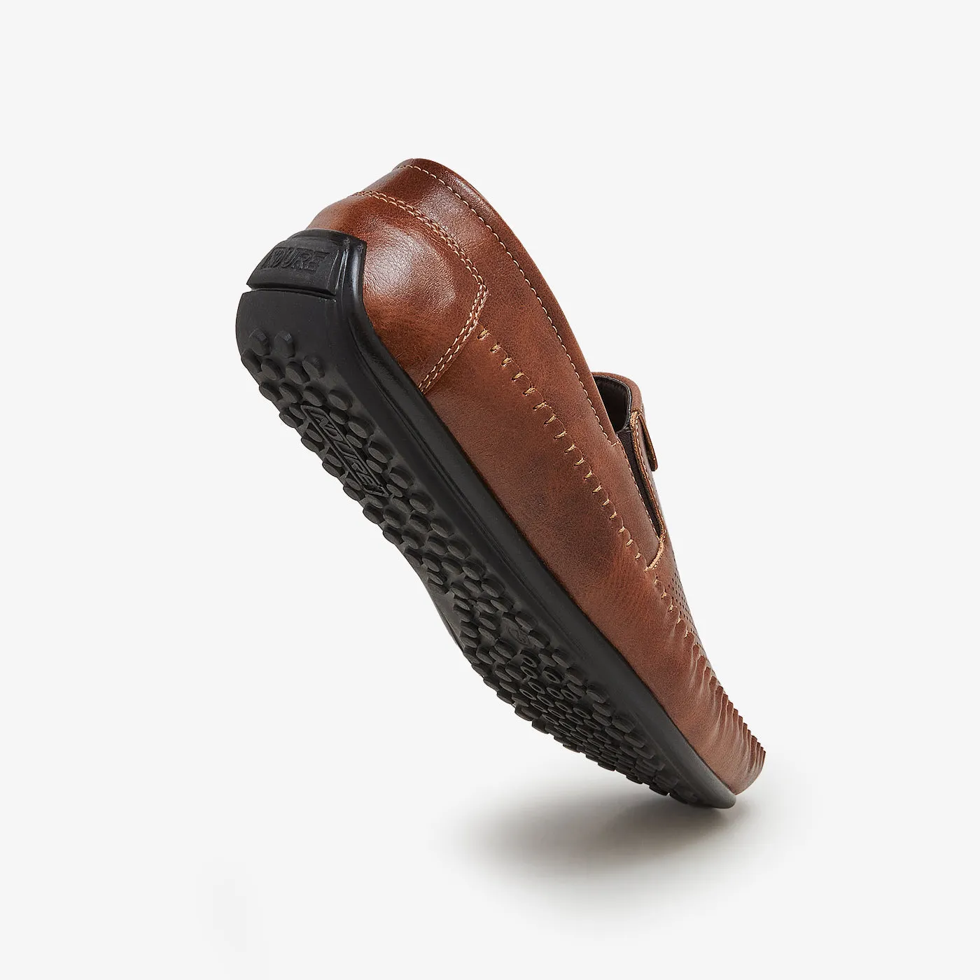 Men's Stitched Detail Loafers