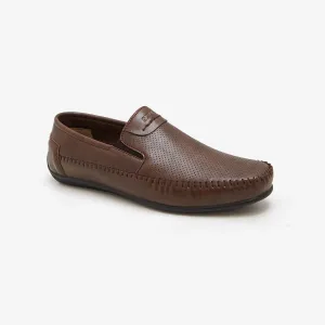 Men's Stitched Detail Loafers