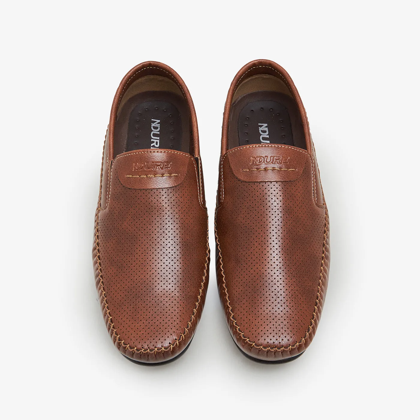 Men's Stitched Detail Loafers
