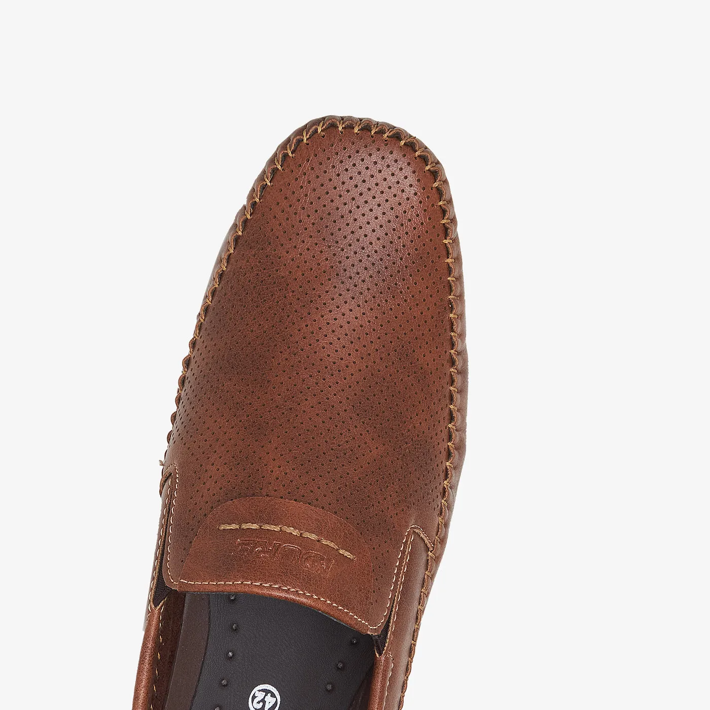 Men's Stitched Detail Loafers
