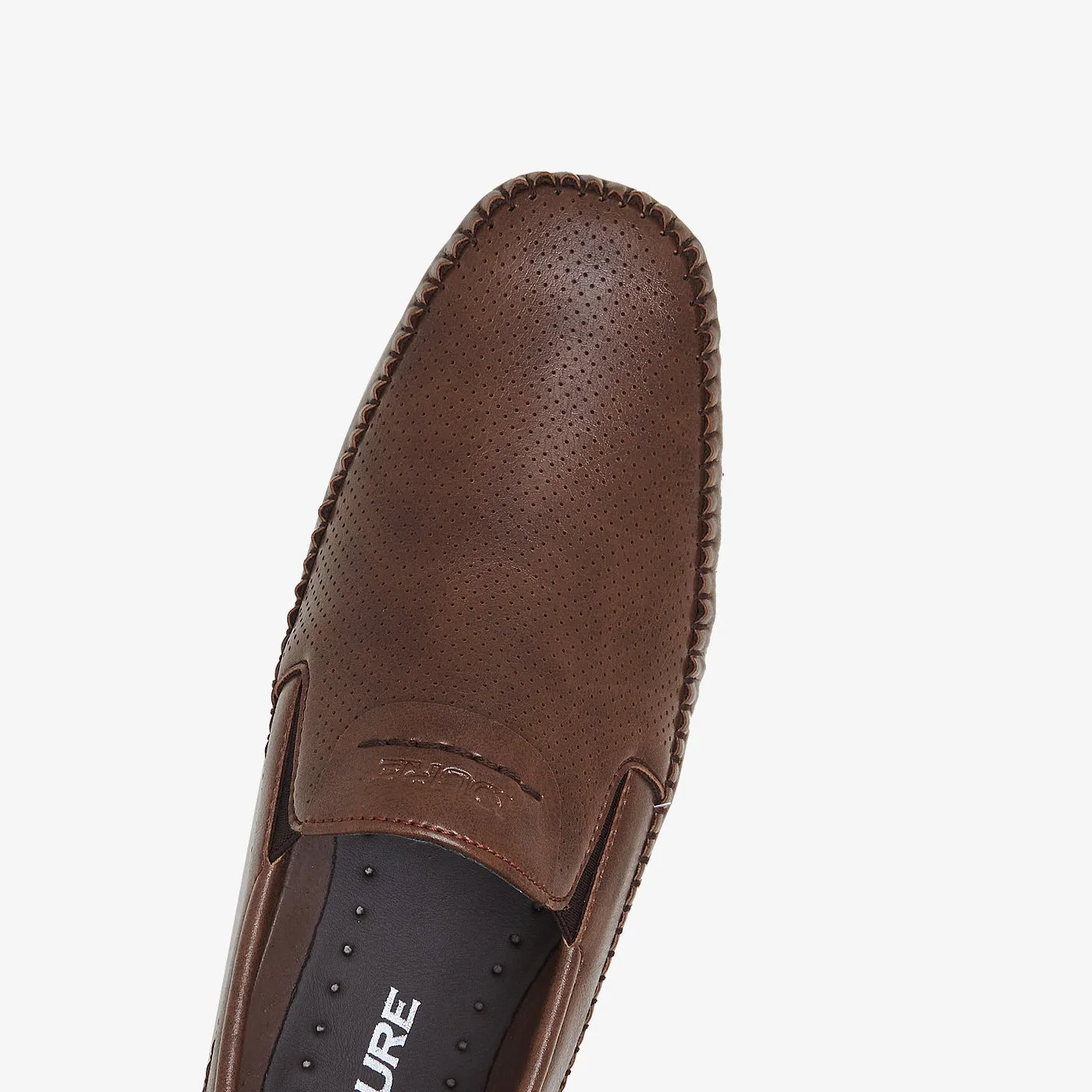 Men's Stitched Detail Loafers