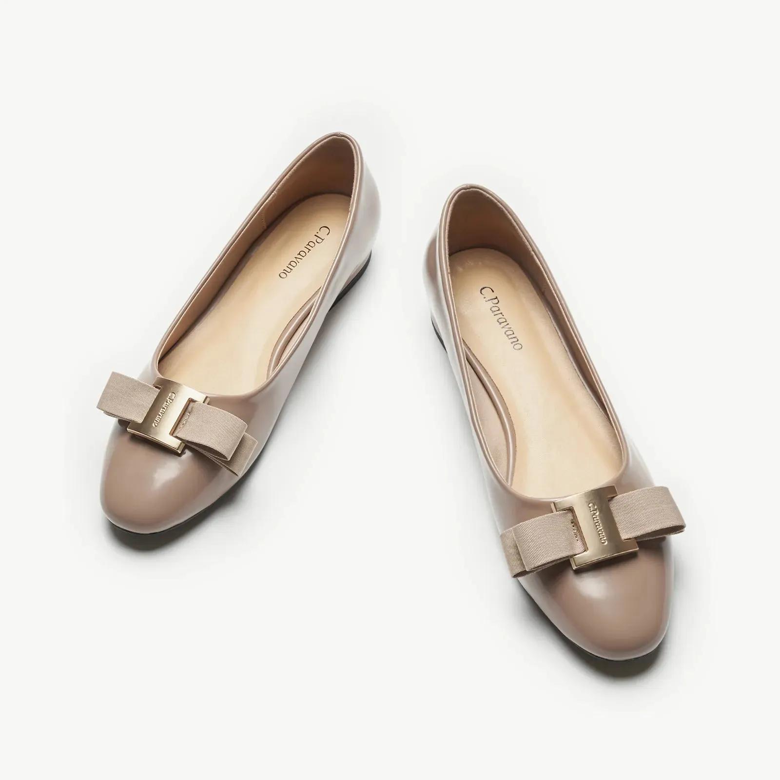 Metal Buckle bow Flats (Anita)social