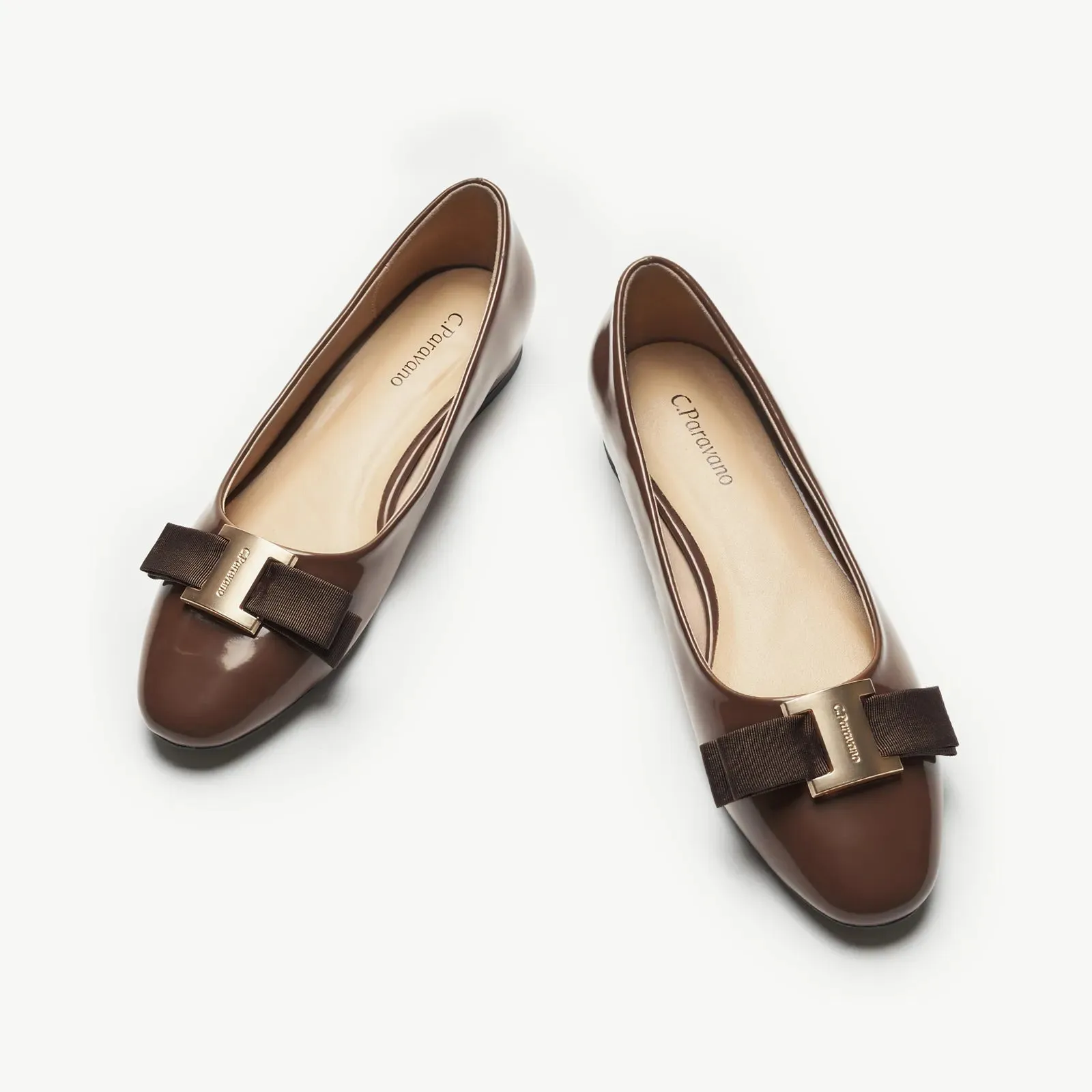 Metal Buckle bow Flats (Anita)social