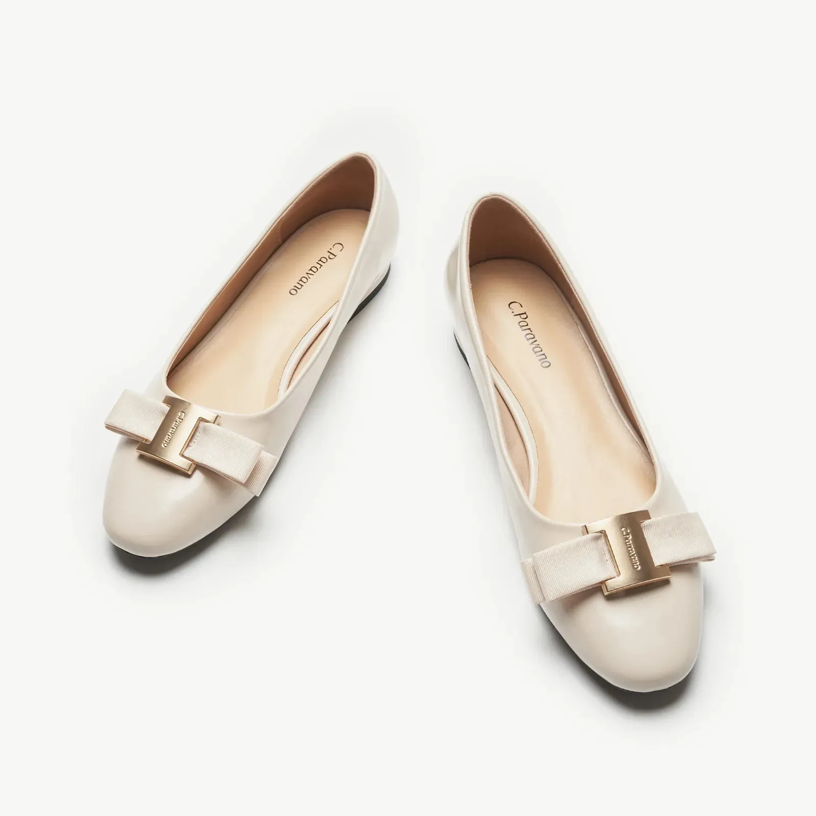 Metal Buckle bow Flats (Anita)social