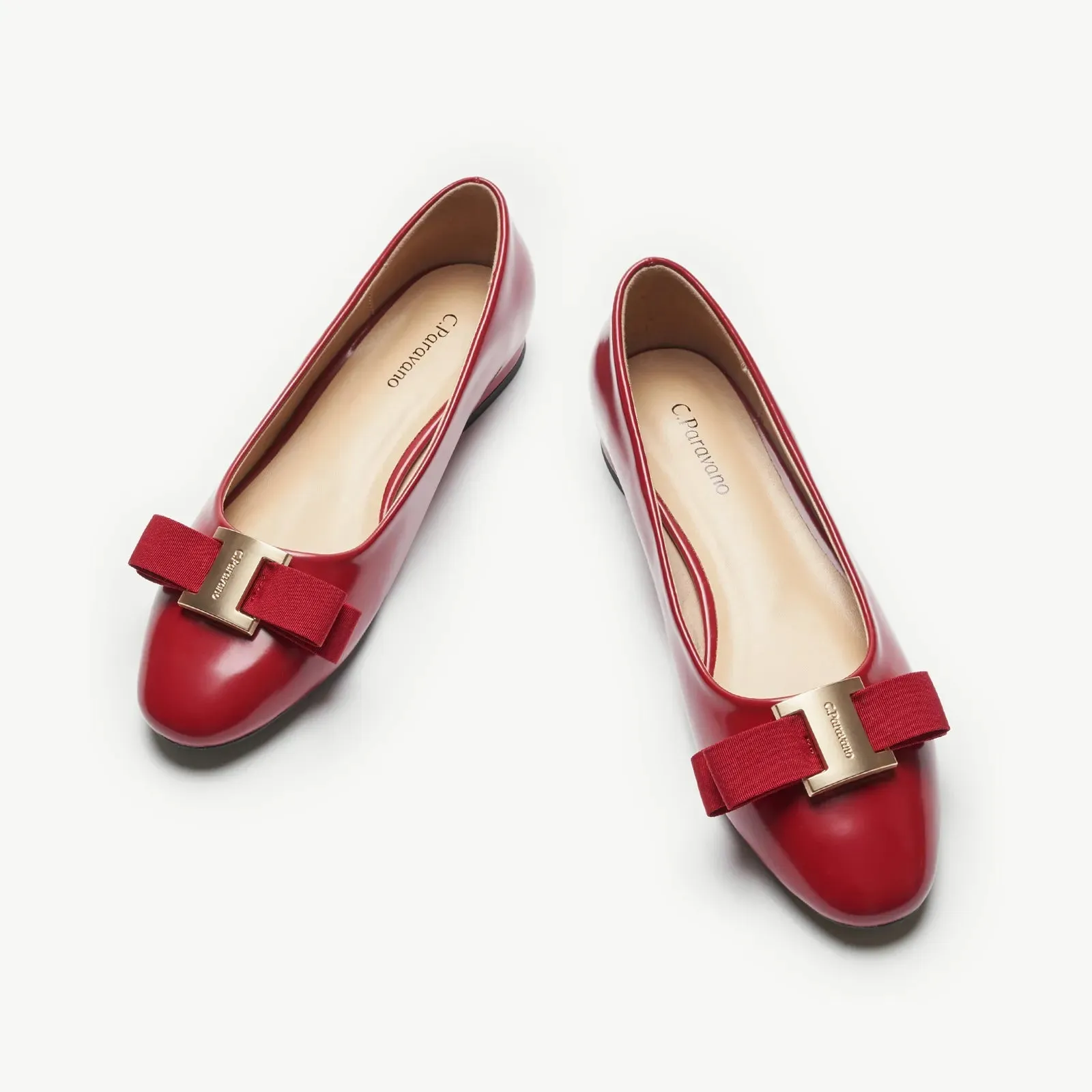 Metal Buckle bow Flats (Anita)social