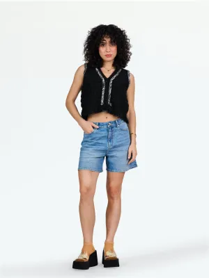 Mid Blue Comfort Shorts