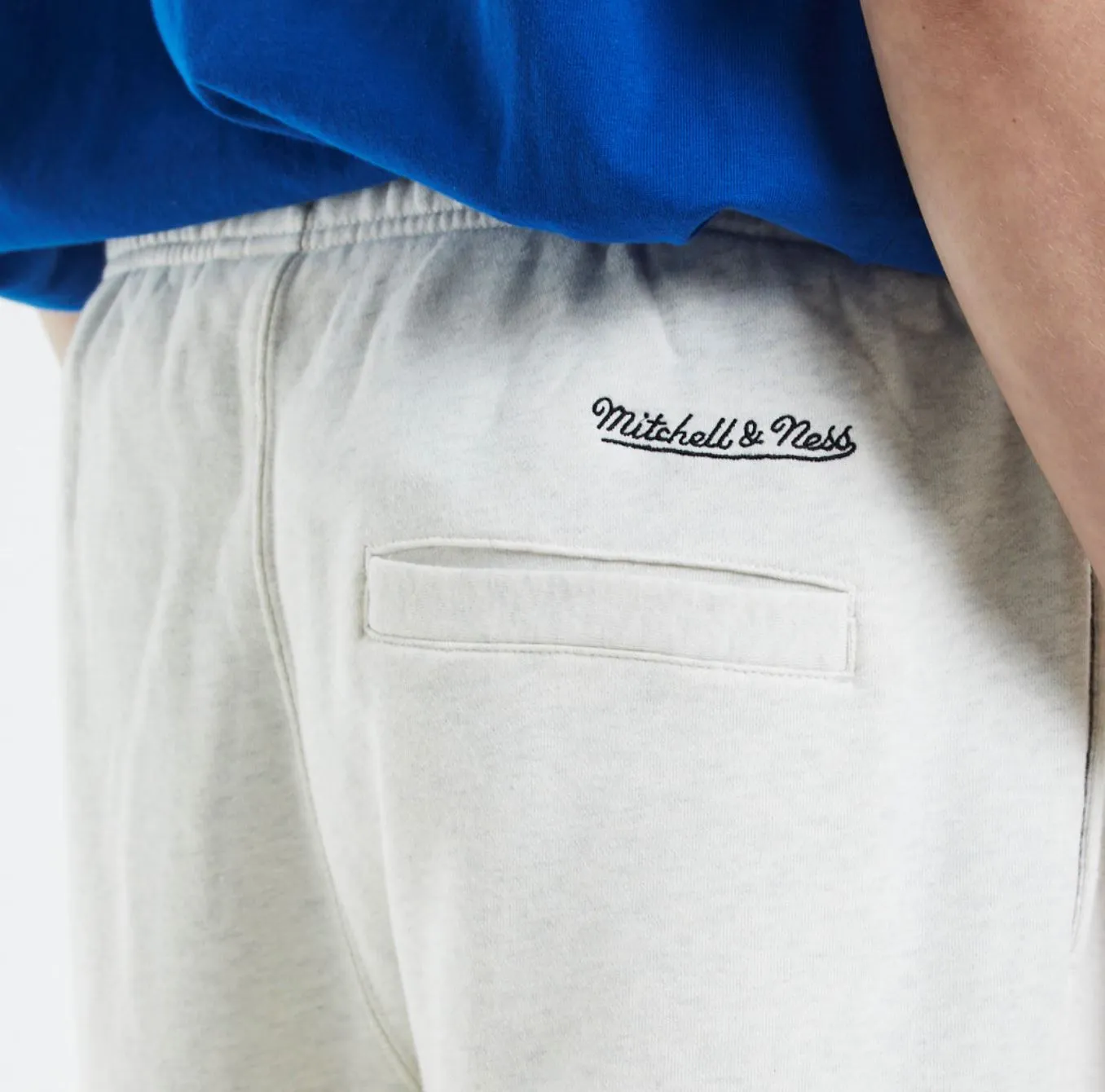 Mitchell & Ness NBA New York Knicks White Sweat Pants Size Medium (New)