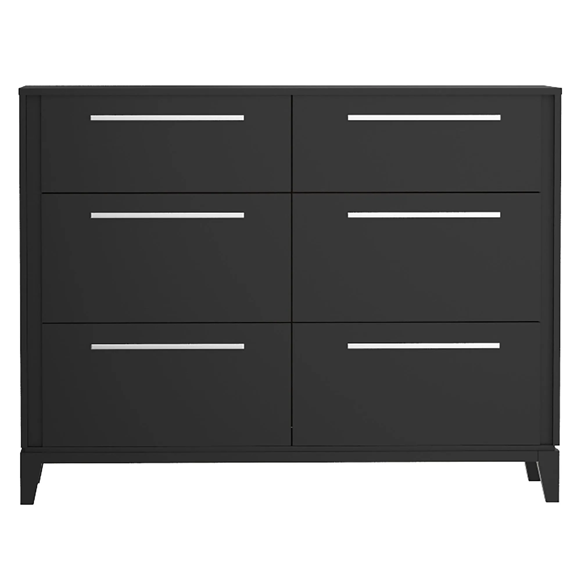 Moderna 6 drawers small double chest office storage organization, java