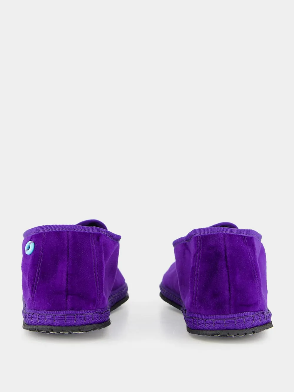 Modigliani Flats in Purple Anarchico Velvet
