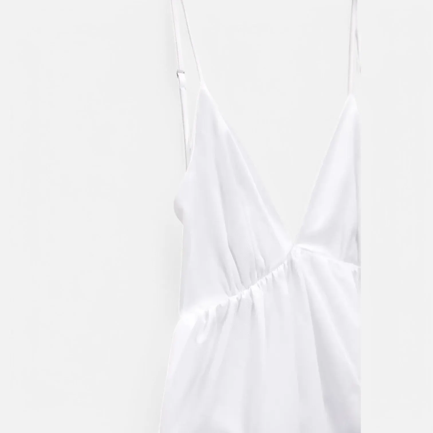 Monacogents | Women's White Backless Midi Dress