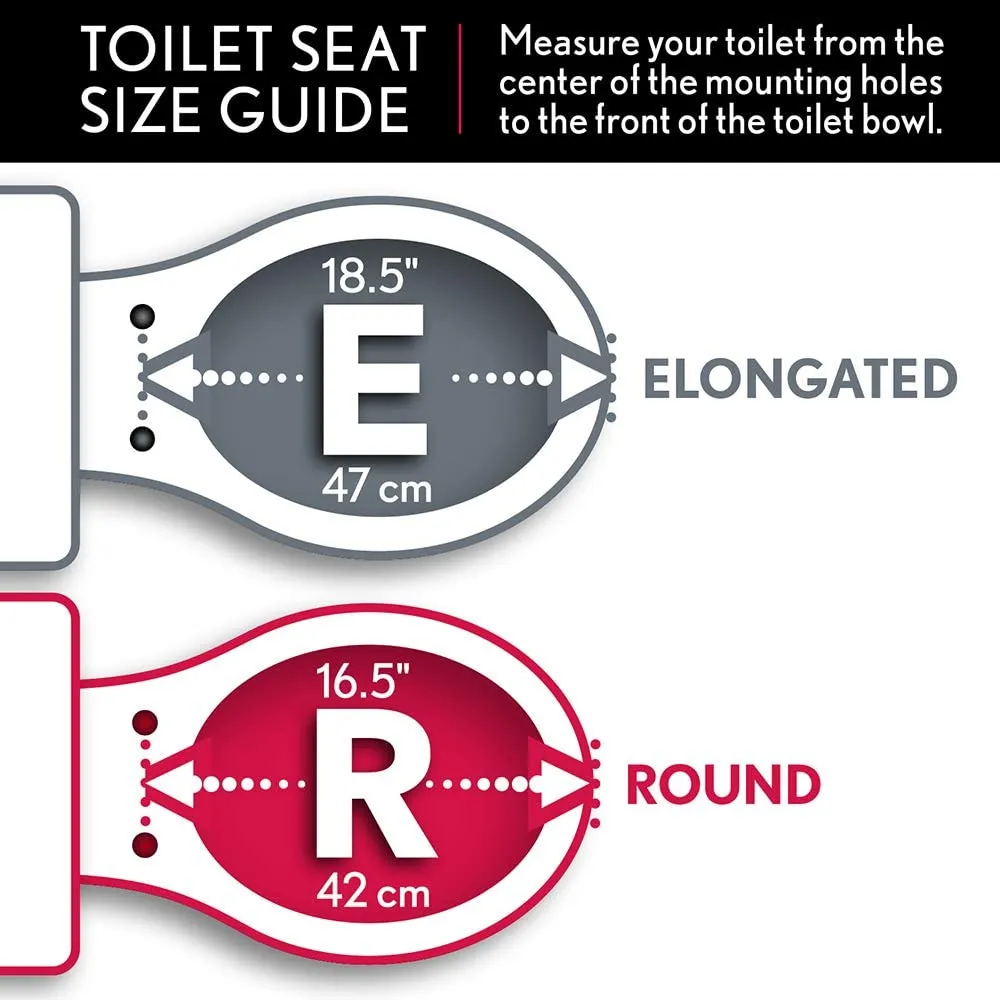 New in box! Mayfair Nextstep Adult Toilet Seat with Built-in Child Potty Training Seat, Elongated, White! Retails $136 