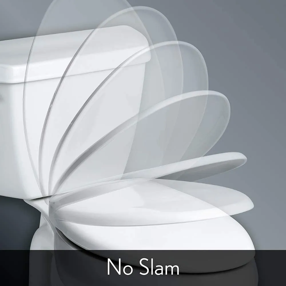 New in box! Mayfair Nextstep Adult Toilet Seat with Built-in Child Potty Training Seat, Elongated, White! Retails $136 