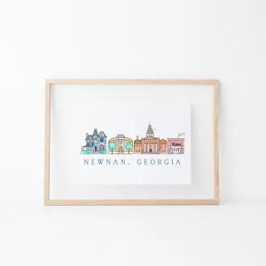 Newnan, Georgia Art Print