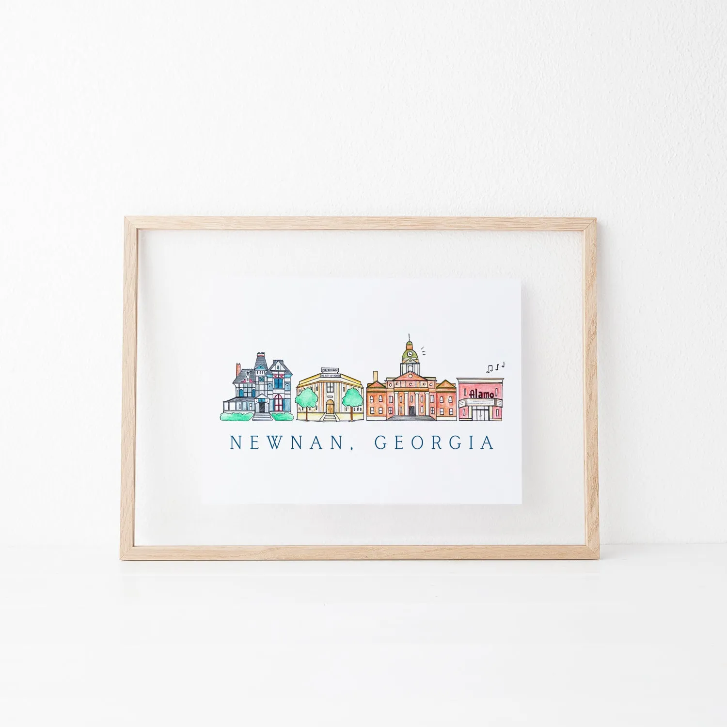 Newnan, Georgia Art Print