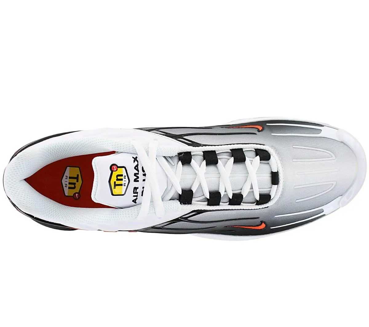 Nike Air Max Plus TN III 3 - Herren Sneakers Schuhe Grau-Weiß CK6715-101