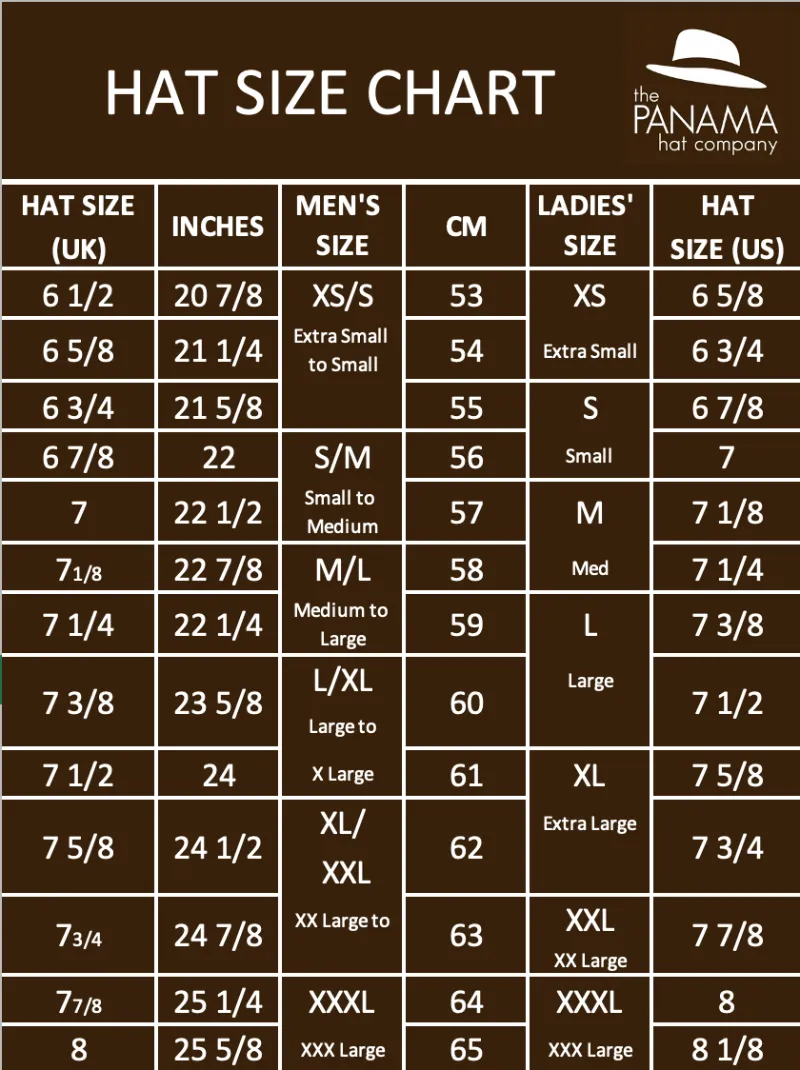 Panama Hats by Majesa - Capeline Ivory Ladies