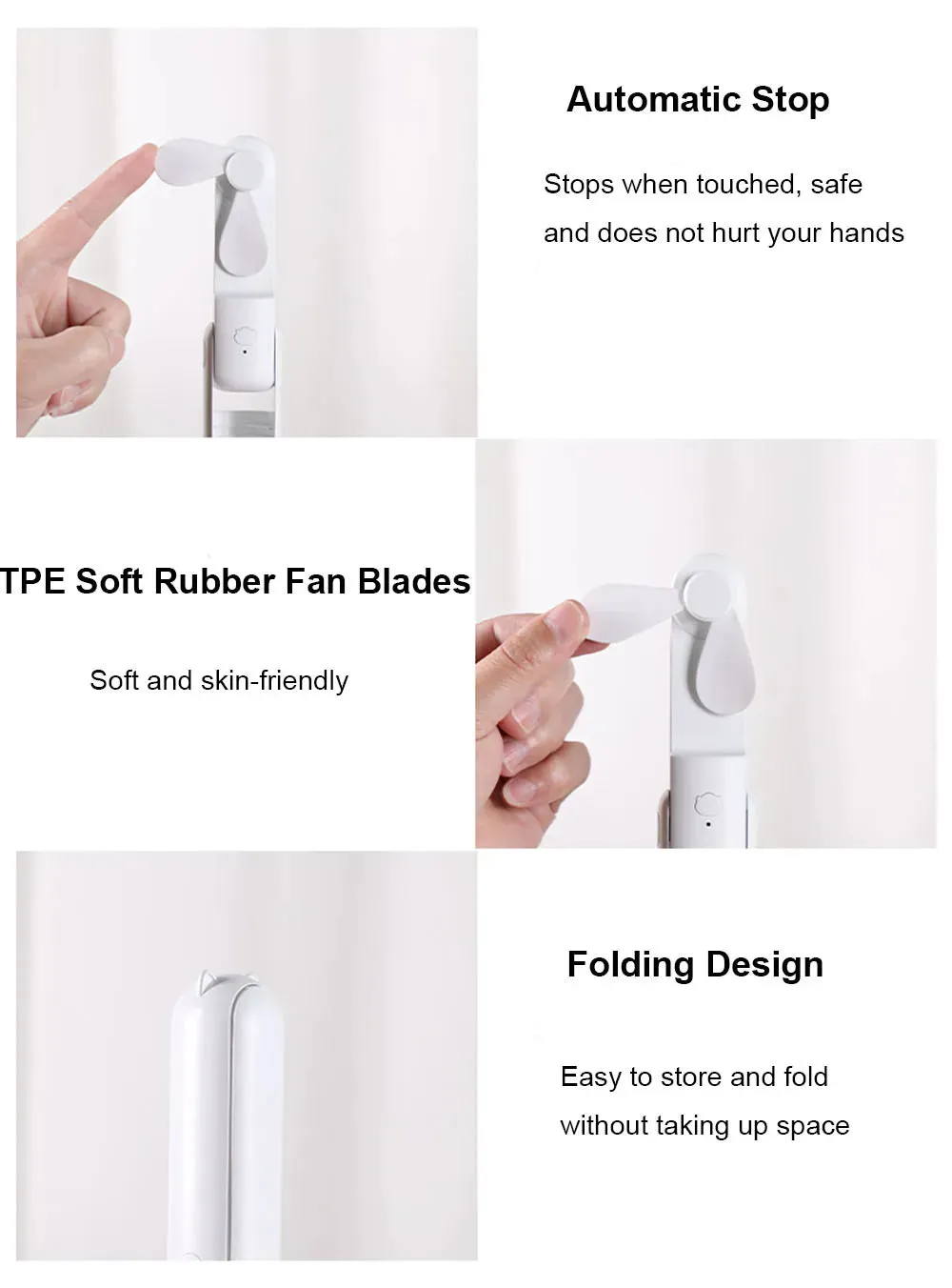 Portable Mini Handheld Fan with Power Bank! 🧣🌬️🌀🔋📱