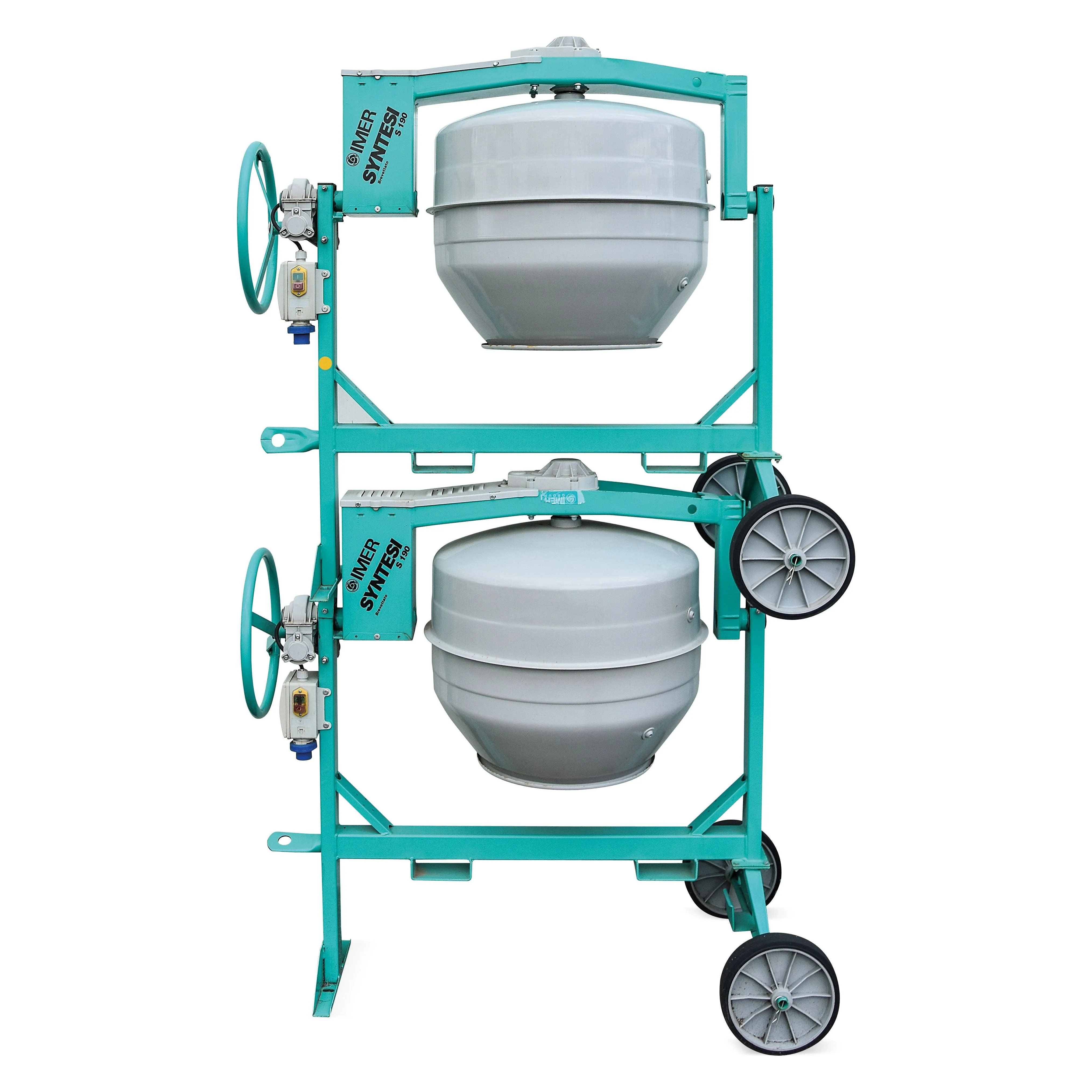 Portable Mixer | 1.9 HP | Steel Drum | IMER Multi-Mix 350 -  1105802