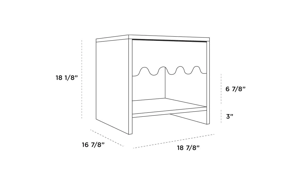 PREORDER | Moss Nightstand by Oeuf