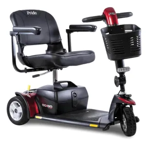Pride Go-Go Sport Travel Mobility Scooter - 3 Wheel