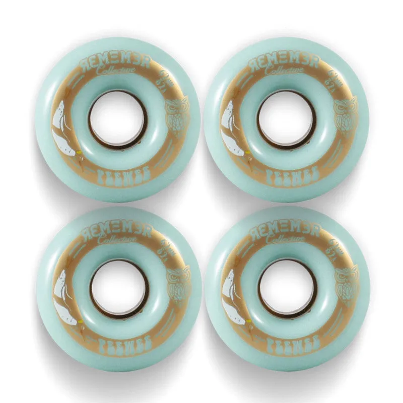 Remember Collective PeeWee Wheels 62mm 82a - Seafoam