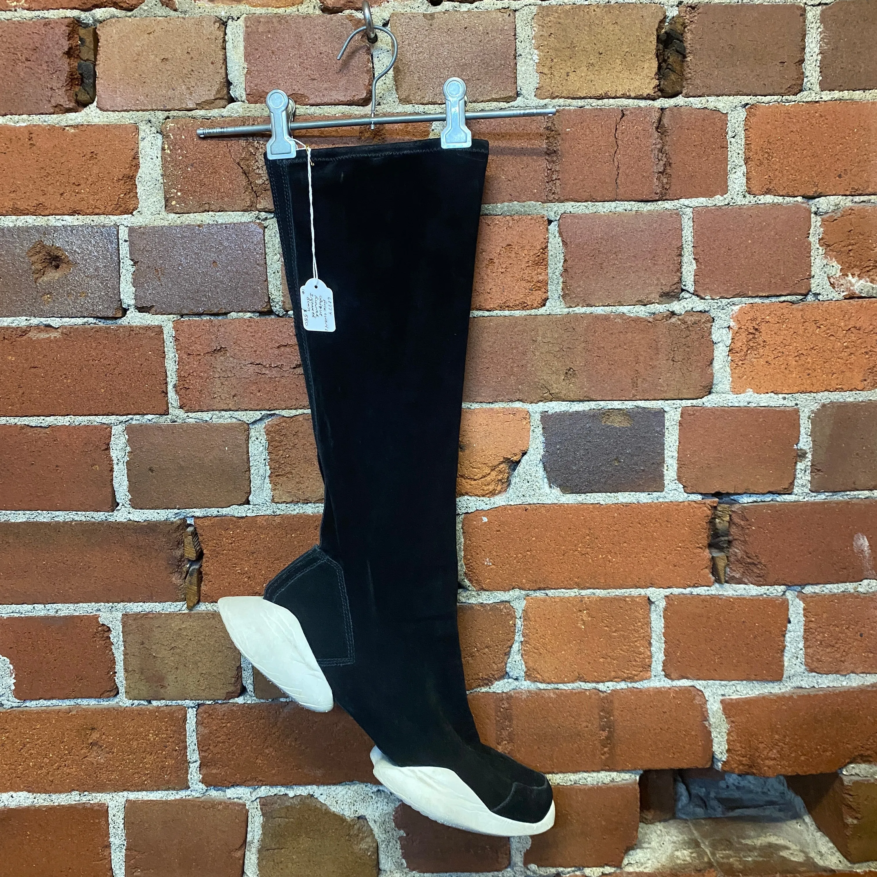 RICK OWENS Oblique Runner sneaker boots 10