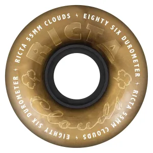 Ricta - Clouds Metallic Gold 55MM 86A Skateboard Wheels