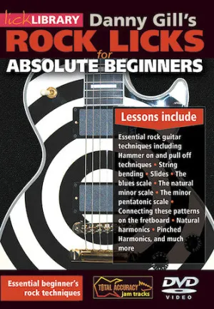Rock Licks for Absolute Beginners (DVD)