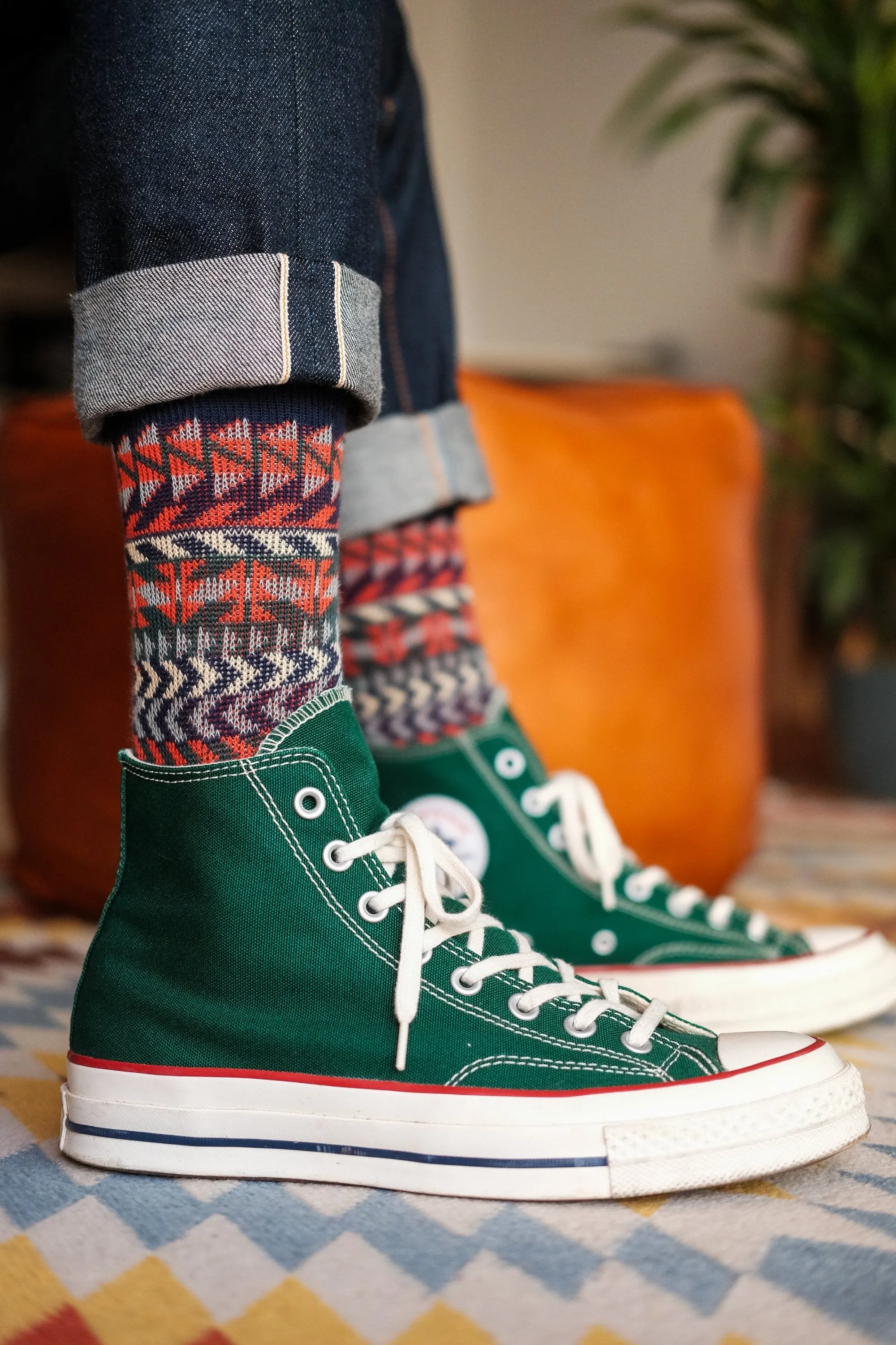 Roku Socks - Navy