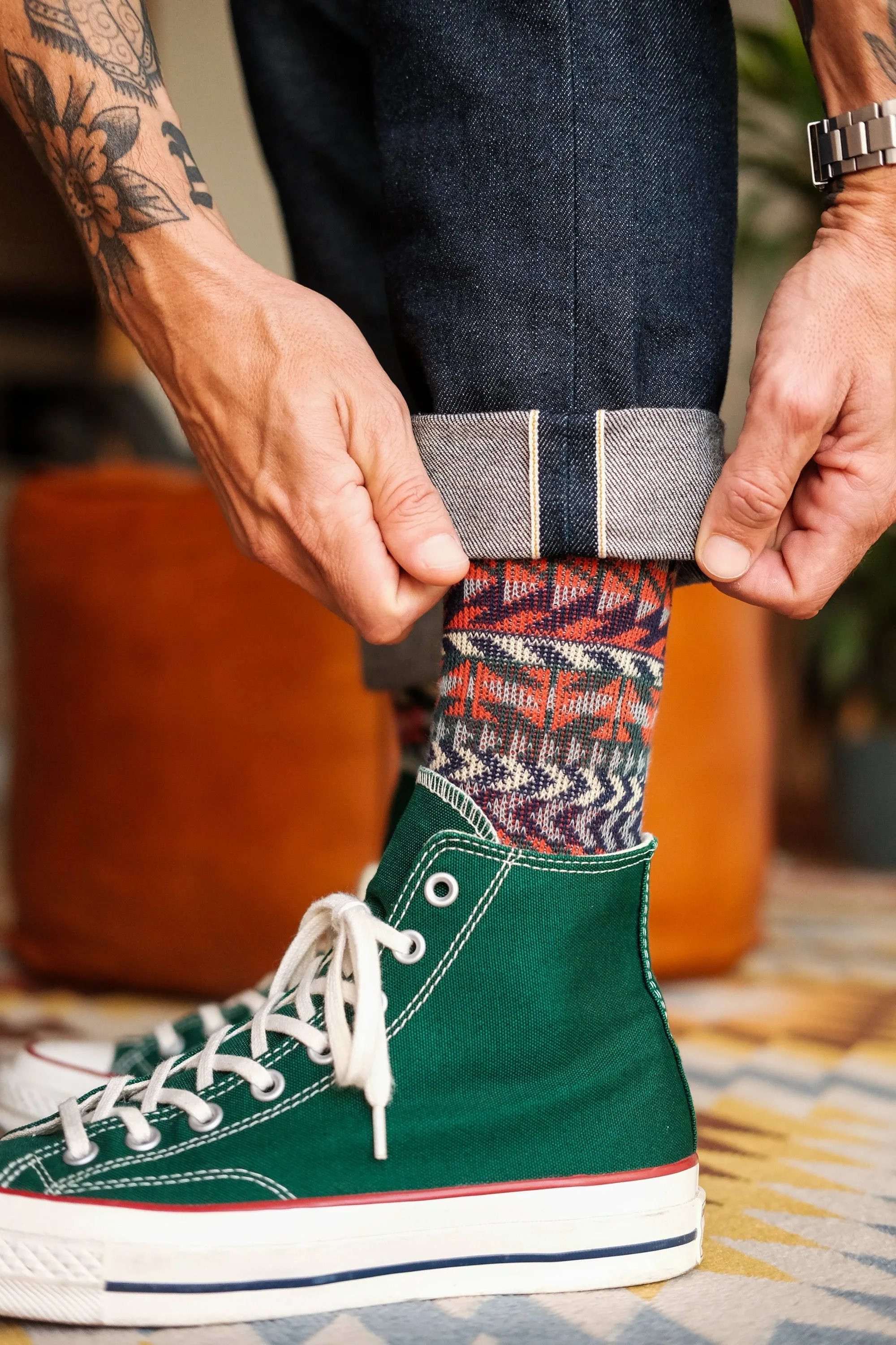 Roku Socks - Navy