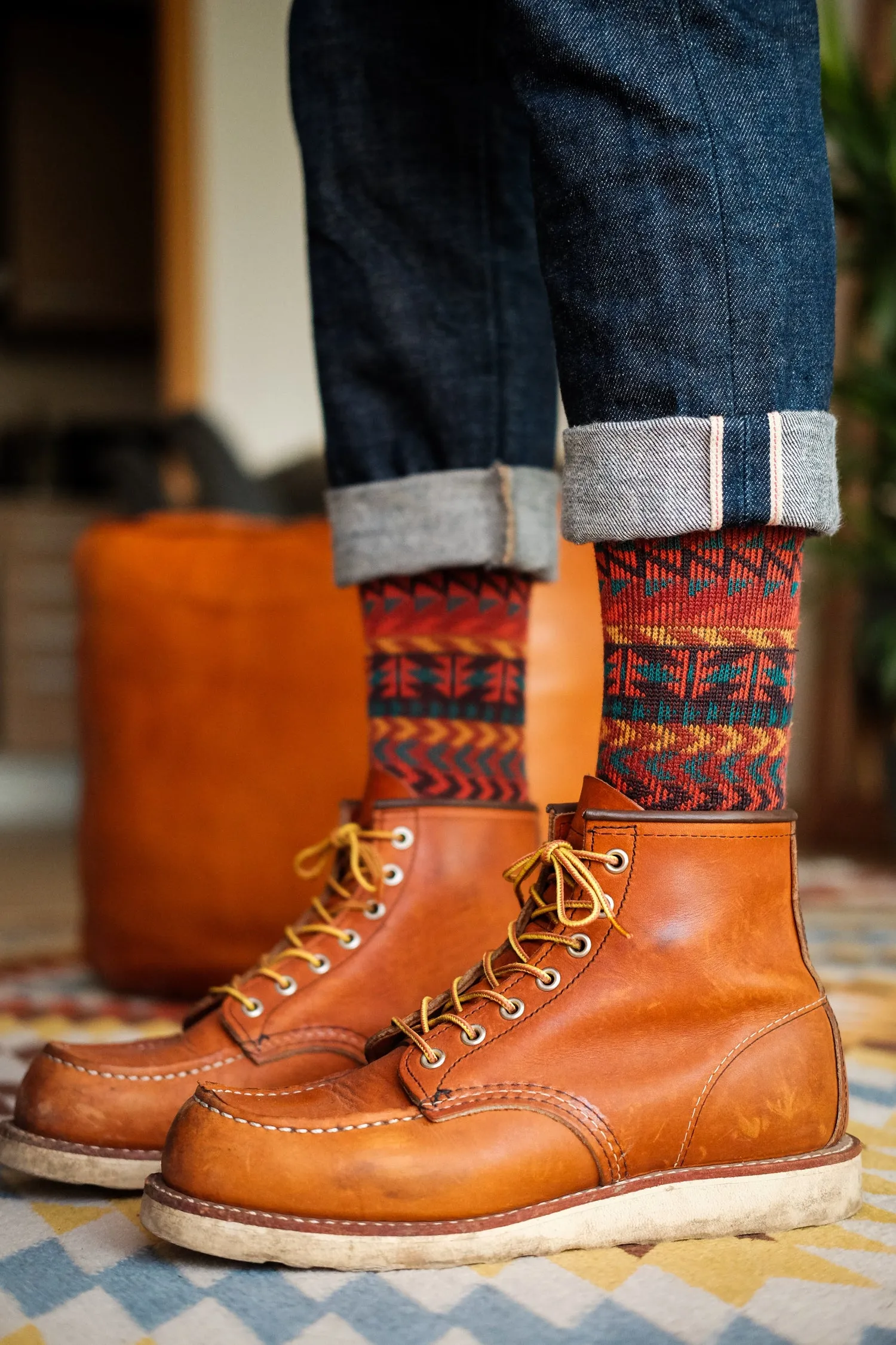 Roku Socks - Red