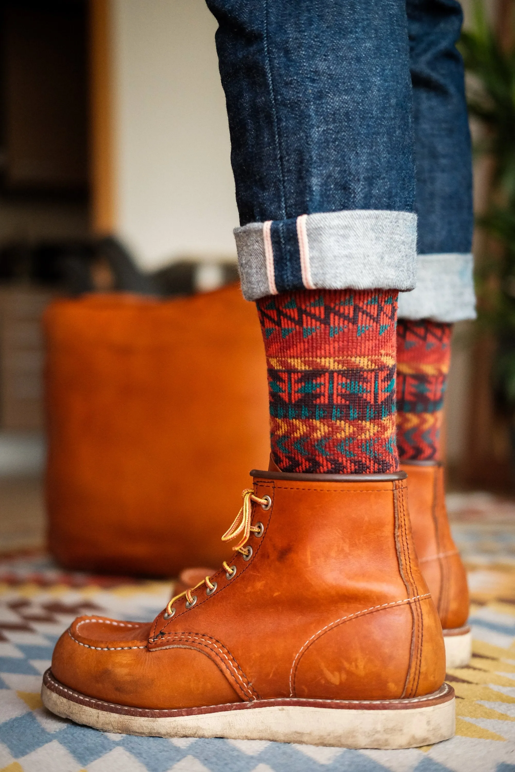 Roku Socks - Red