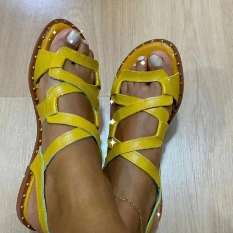 Rome Flats Slippers Beach Sport Casual Ladies Shoes Soft Mujer Slides Bohemian Zapatos